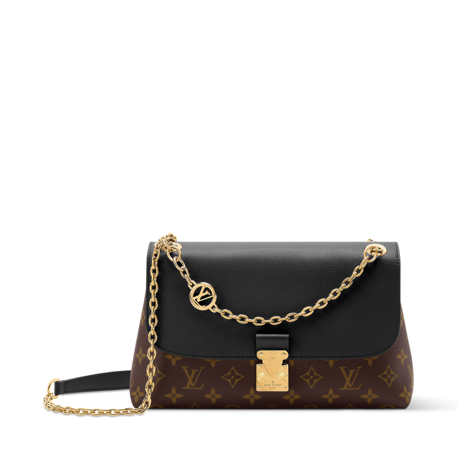 Madeleine PM Monogram Cognac Canvas Shoulder Bag