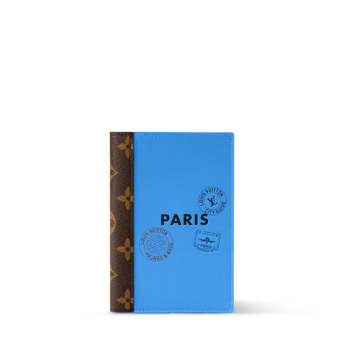 Passport Cover City Guide Cowhide Leather Travel Wallet M29108