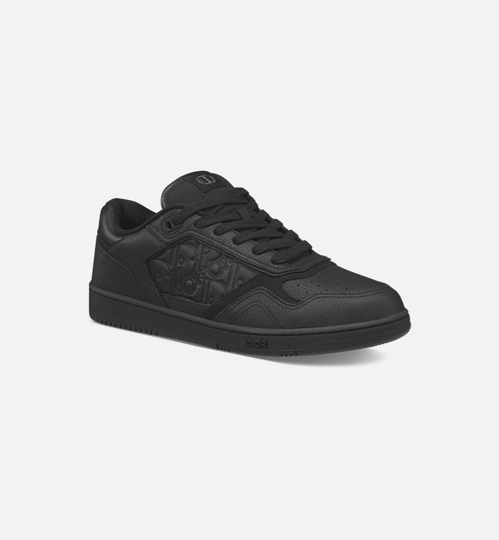 B27 Uptown Low-Top Sneaker – Black Grained