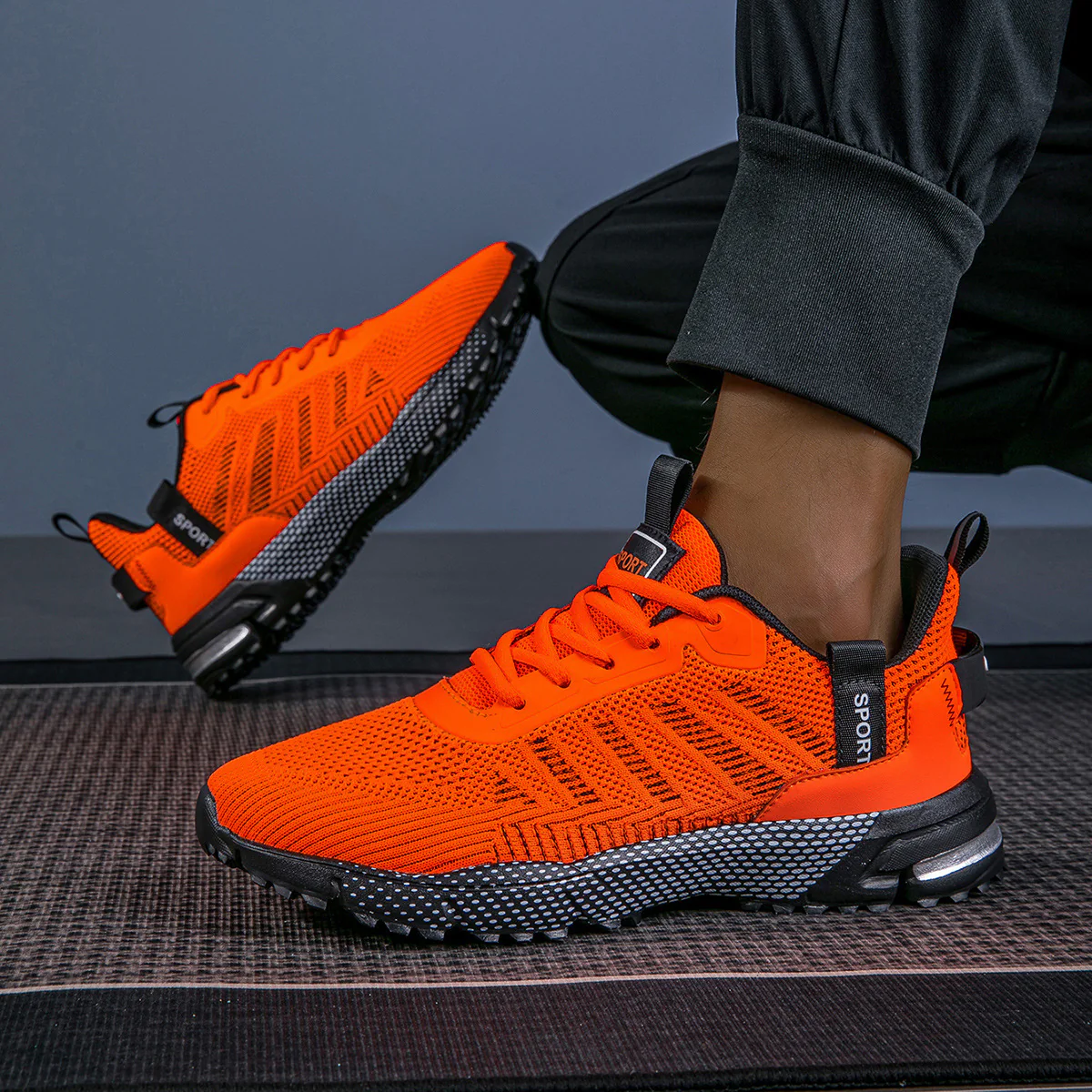 Pulse Men's Breathable Chunky Sneakers