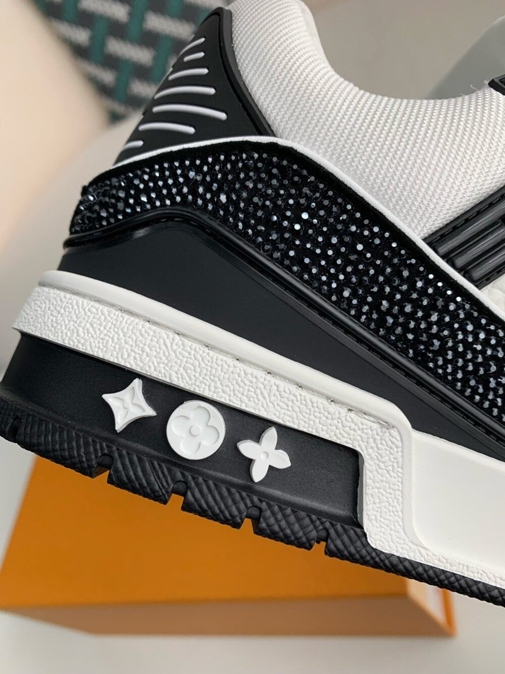 Louis Vuitton LV Trainer Sneaker 'Denim Monogram Black Diamond'