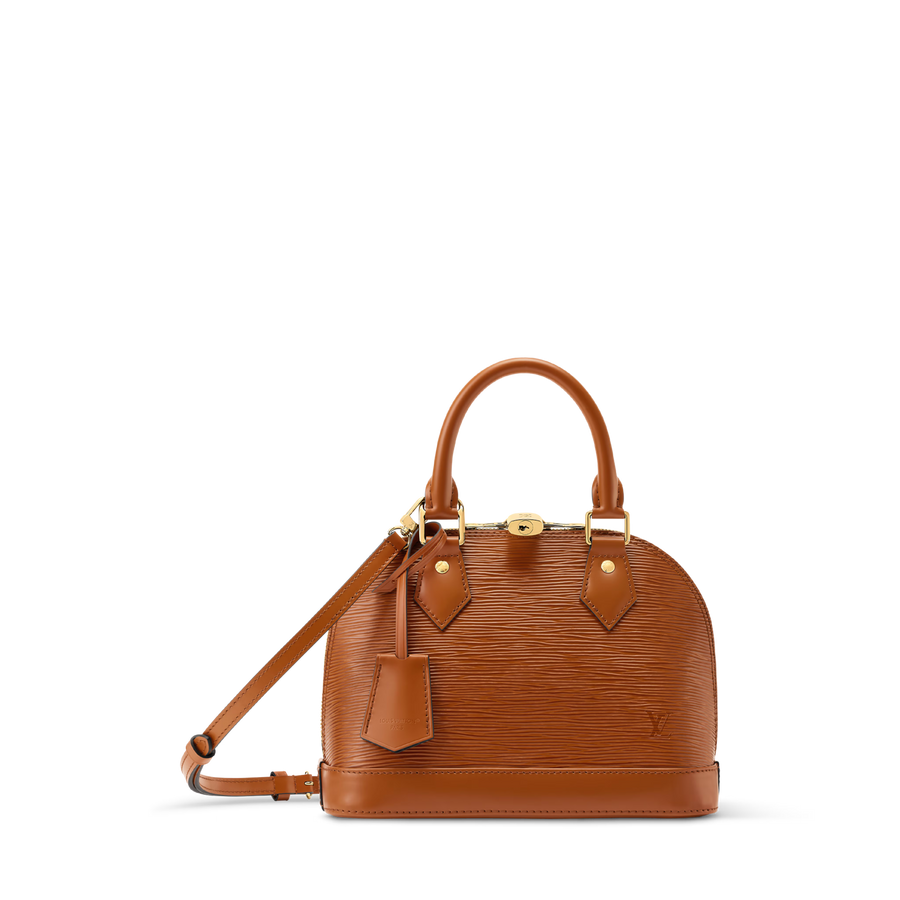 Alma BB Tan Epi Leather Shoulder Bag