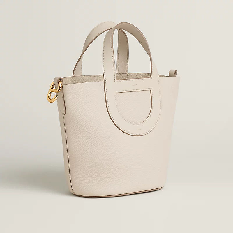 In-the-Loop 18 Luxury Handbag With Taurillon Clemence And Swift Calfskin Chaine d'Ancre Closure