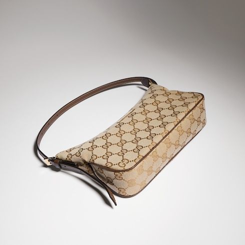 Lady Lunetta Small Shoulder Luxury Handbag With GG Canvas