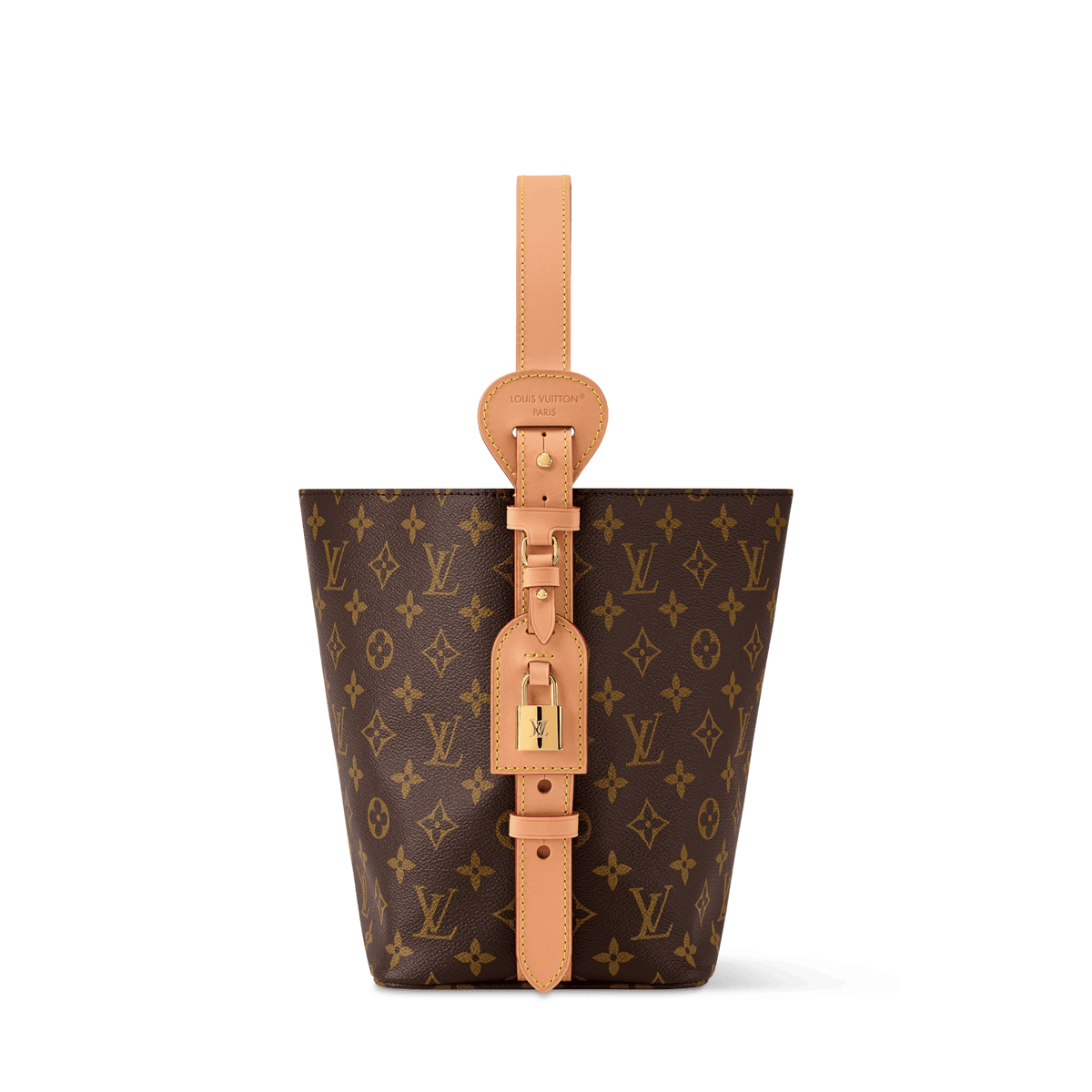 All In MM Monogram Canvas Bucket Bag