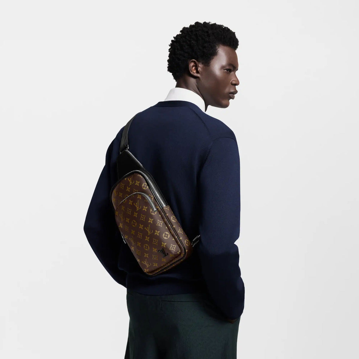 Avenue Slingbag Monogram Macassar Shoes