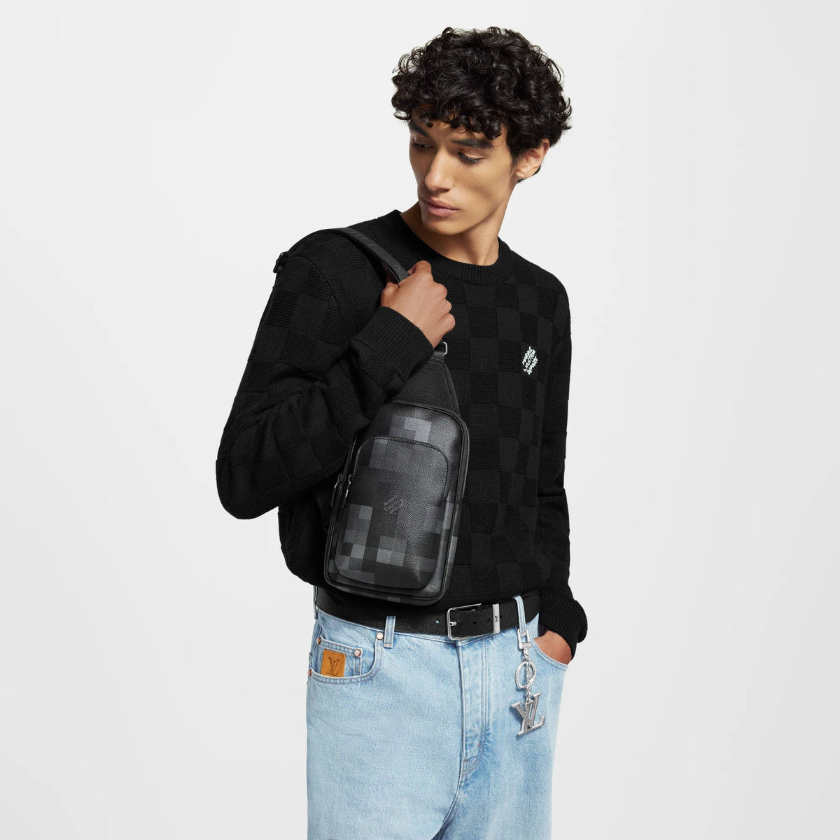 Avenue Slingbag Damoflage Black Shoes