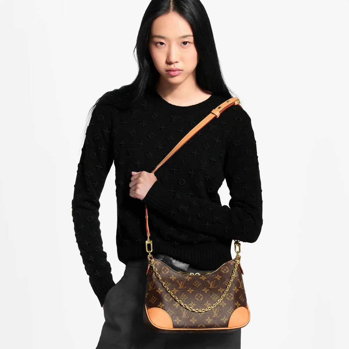 Boulogne PM Monogram Canvas Crossbody Bag