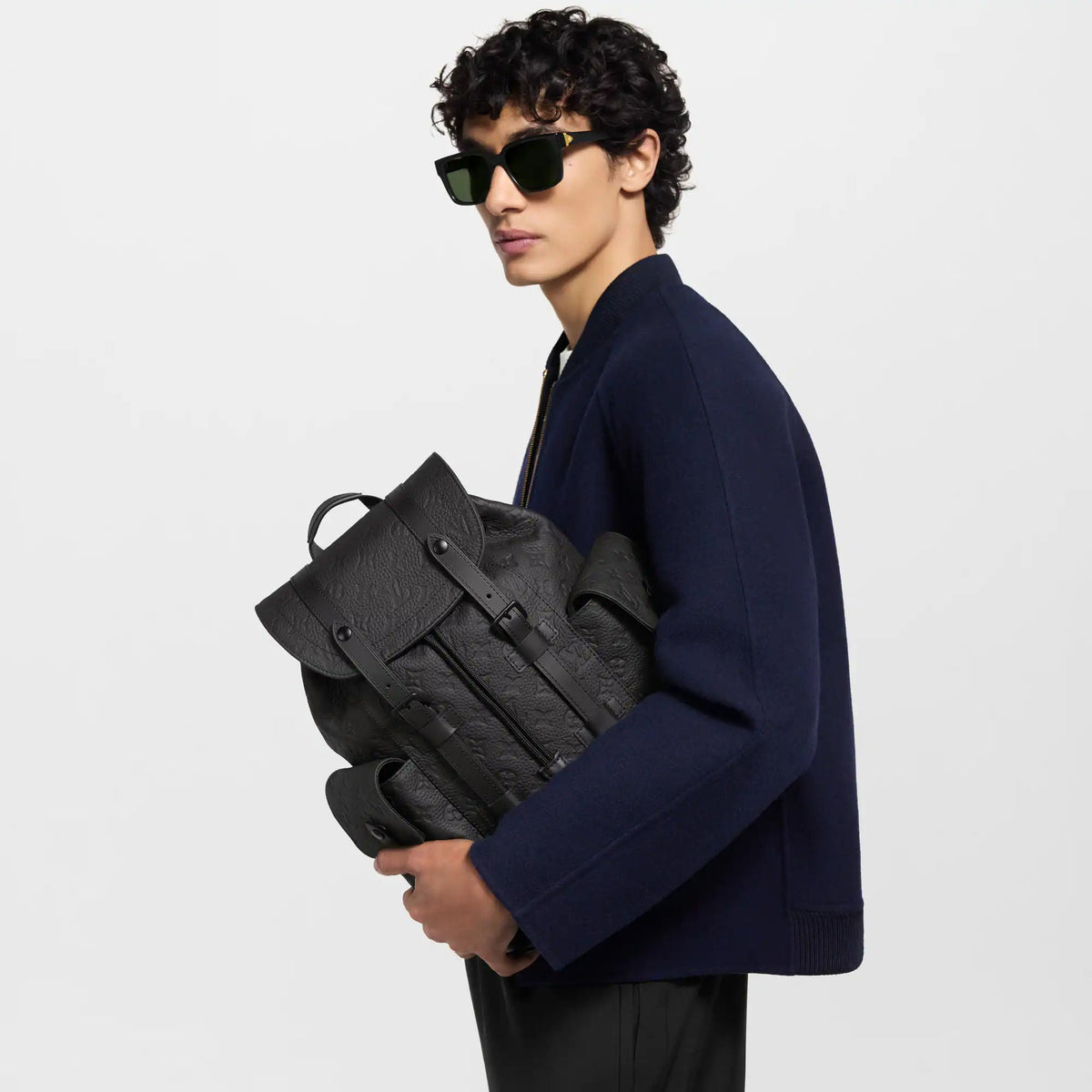 Christopher PM Backpack Monogram Taurillon Leather Shoes