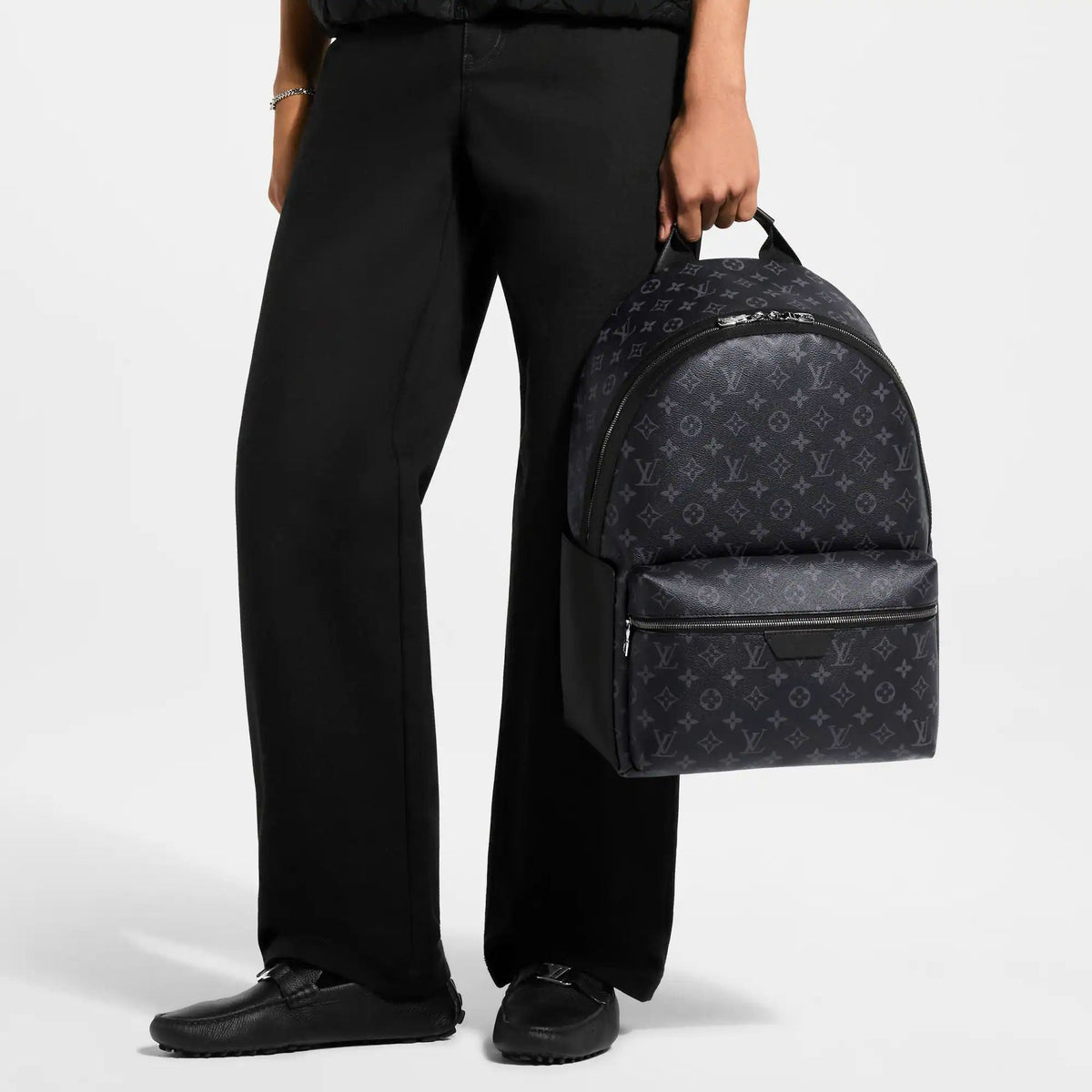 Discovery Backpack MM Monogram Eclipse Shoes