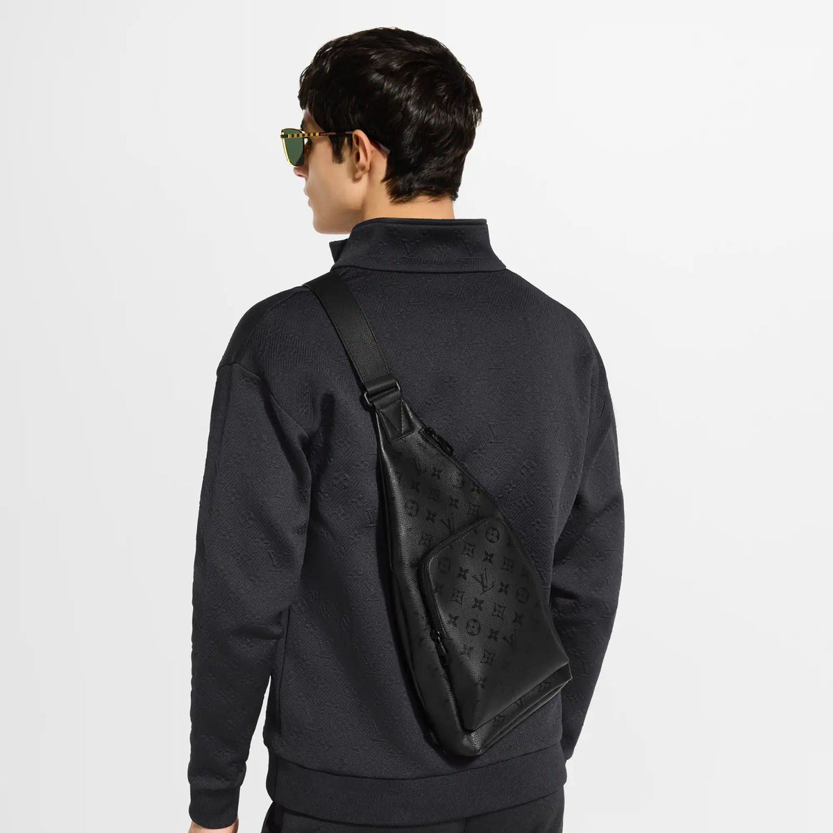 Duo Slingbag Monogram Midnight Black Shoes