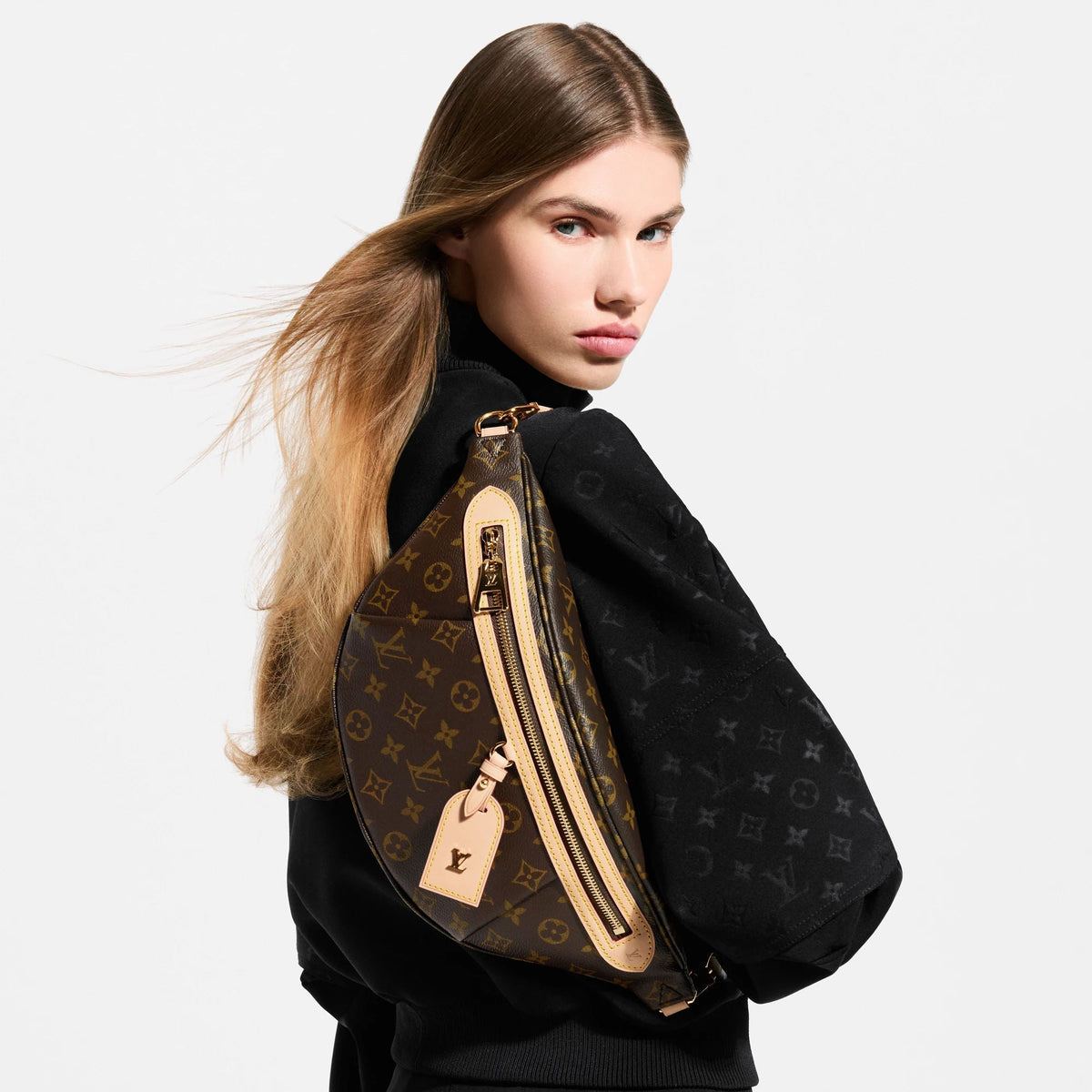High Rise Monogram Canvas Bumbag