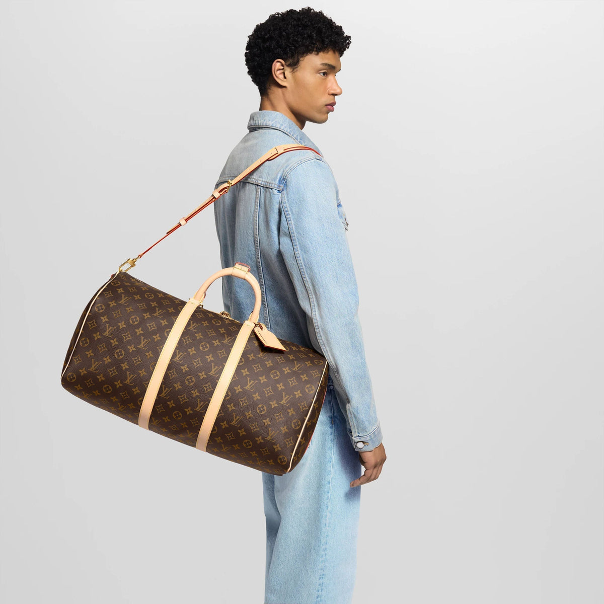 Keepall Bandoulière 55 Duffel Bag P01943 Collection