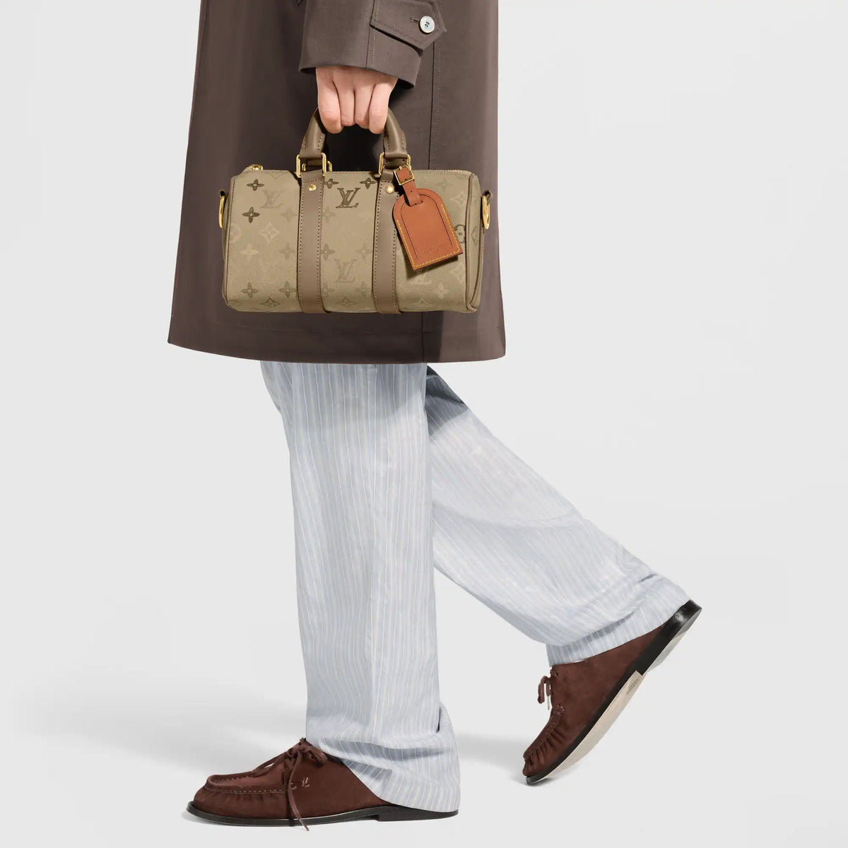 Keepall 25 Bandoulière Mini Bag Sand Shoes