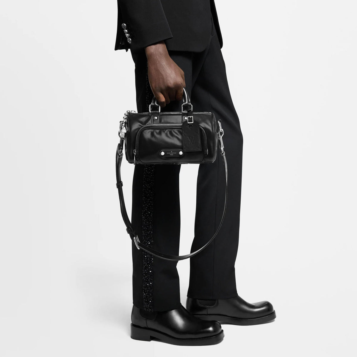 Keepall Cargo Bandoulière 25 Black Shoes