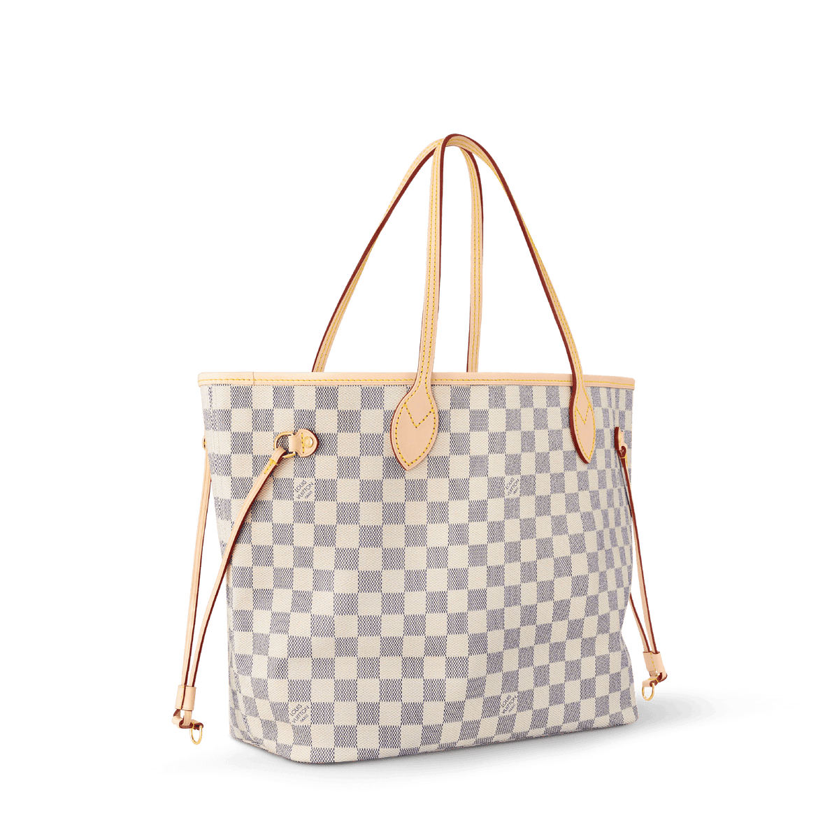 Neverfull MM Damier Azur Canvas Tote