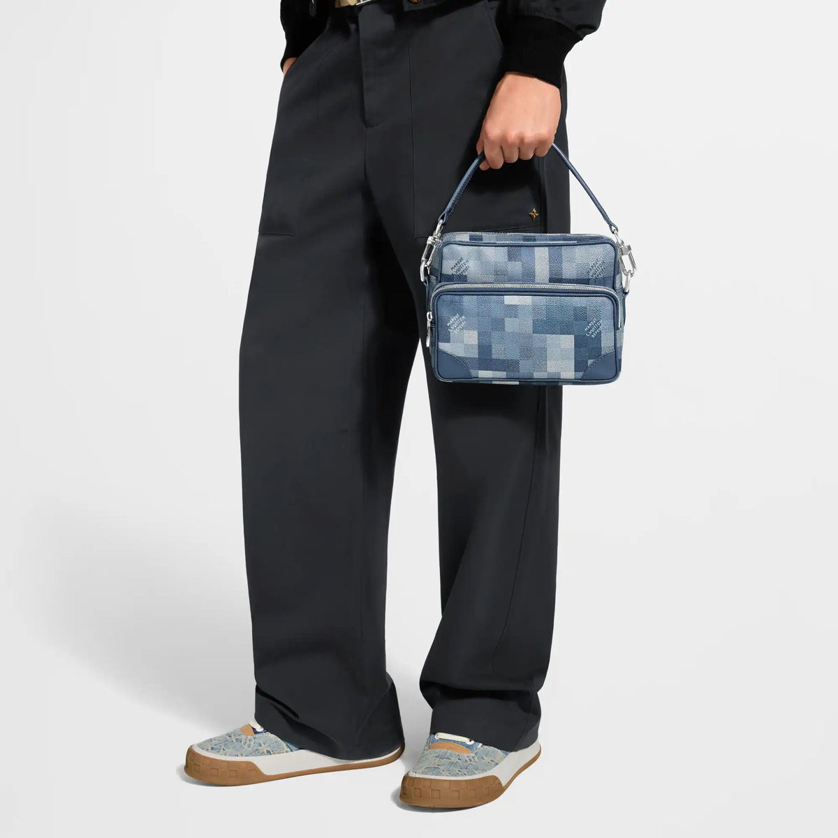 Nil Bag Damoflage Indigo Shoes