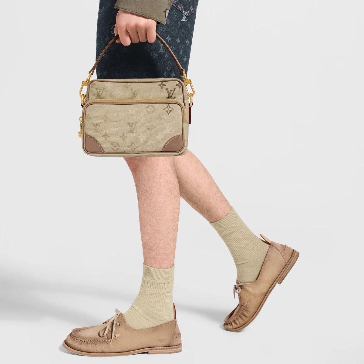 Nil Messenger Bag Sand Shoes