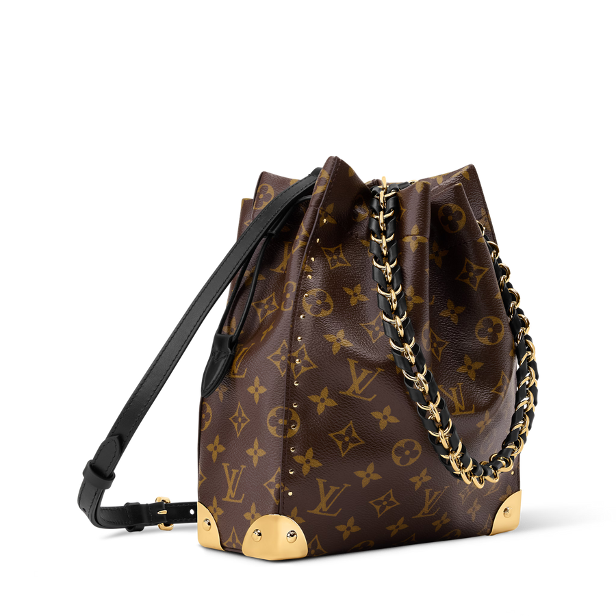 Noé Trunk Monogram Coated Canvas Gold-Toned Hardware Handbag