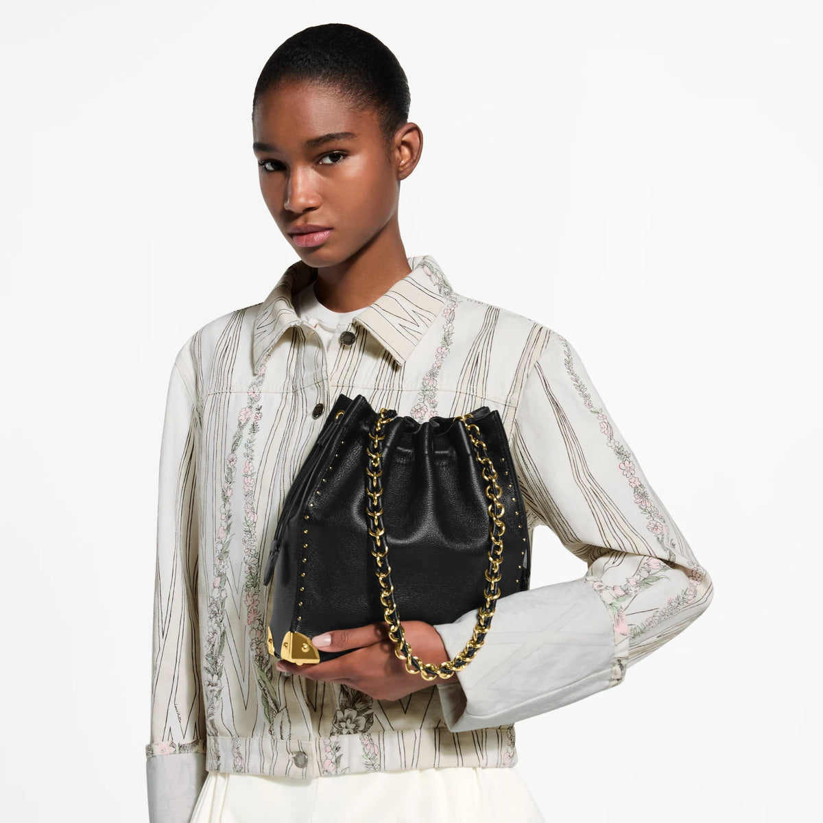Noé Trunk Calfskin Bucket Bag M29391