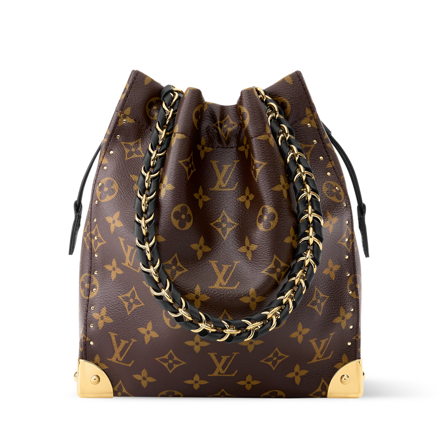 Noé Trunk Monogram Coated Canvas Gold-Toned Hardware Handbag