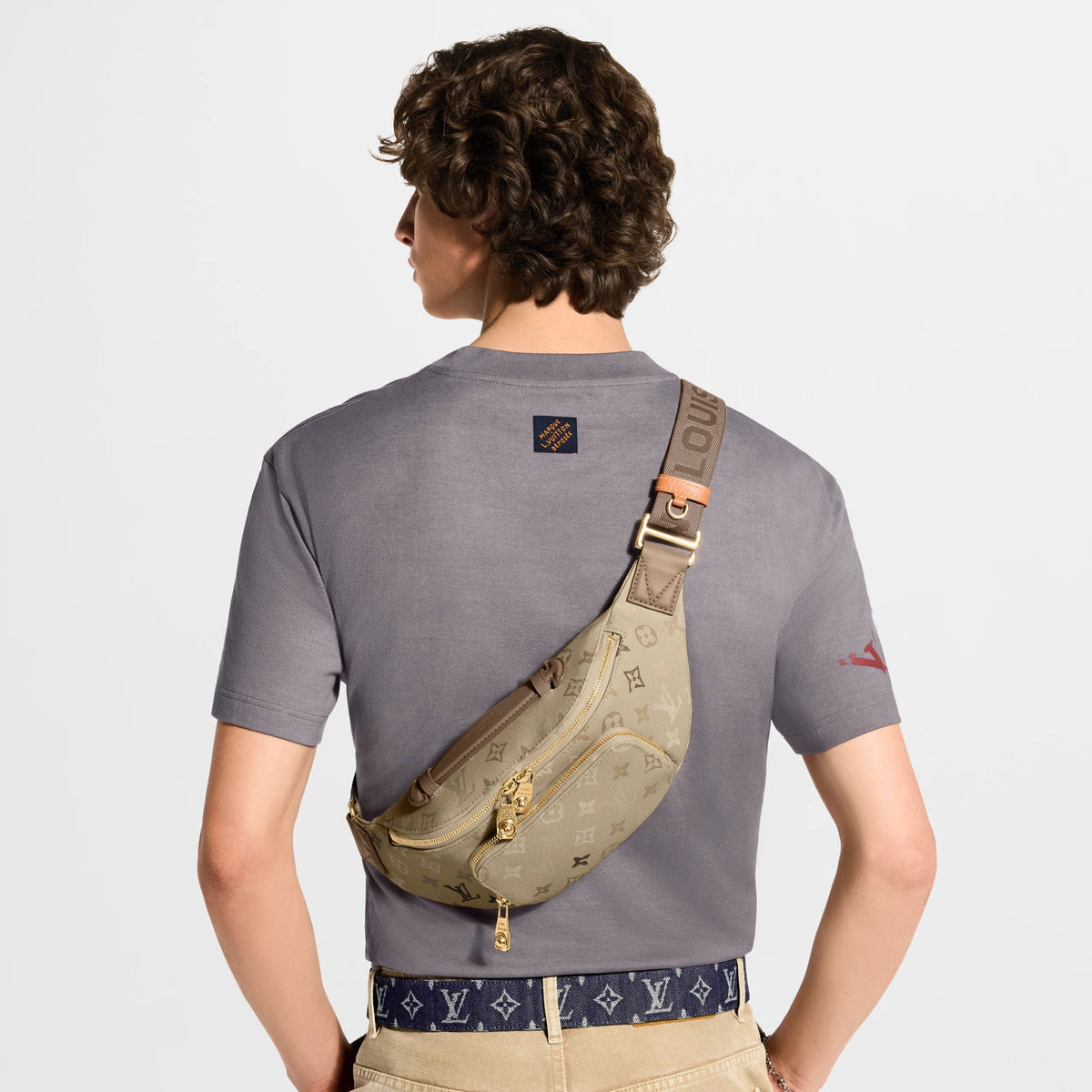 Rush Bumbag Monogram Surplus Sand Shoes
