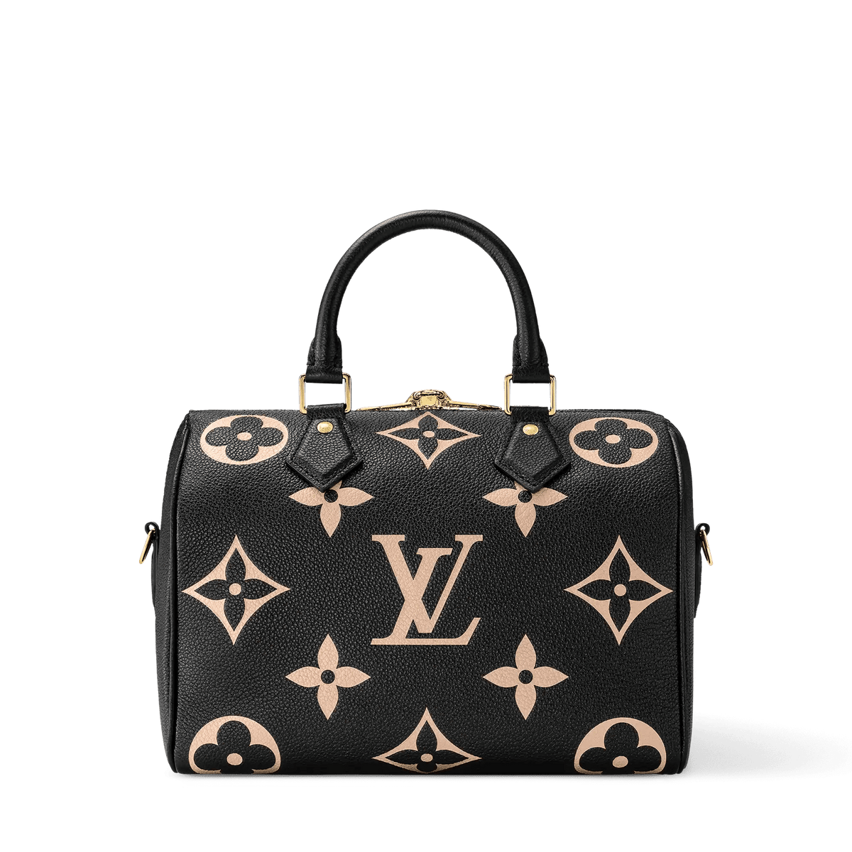 Speedy Bandoulière 25 Bicolor Monogram Empreinte Leather Handbag M58947