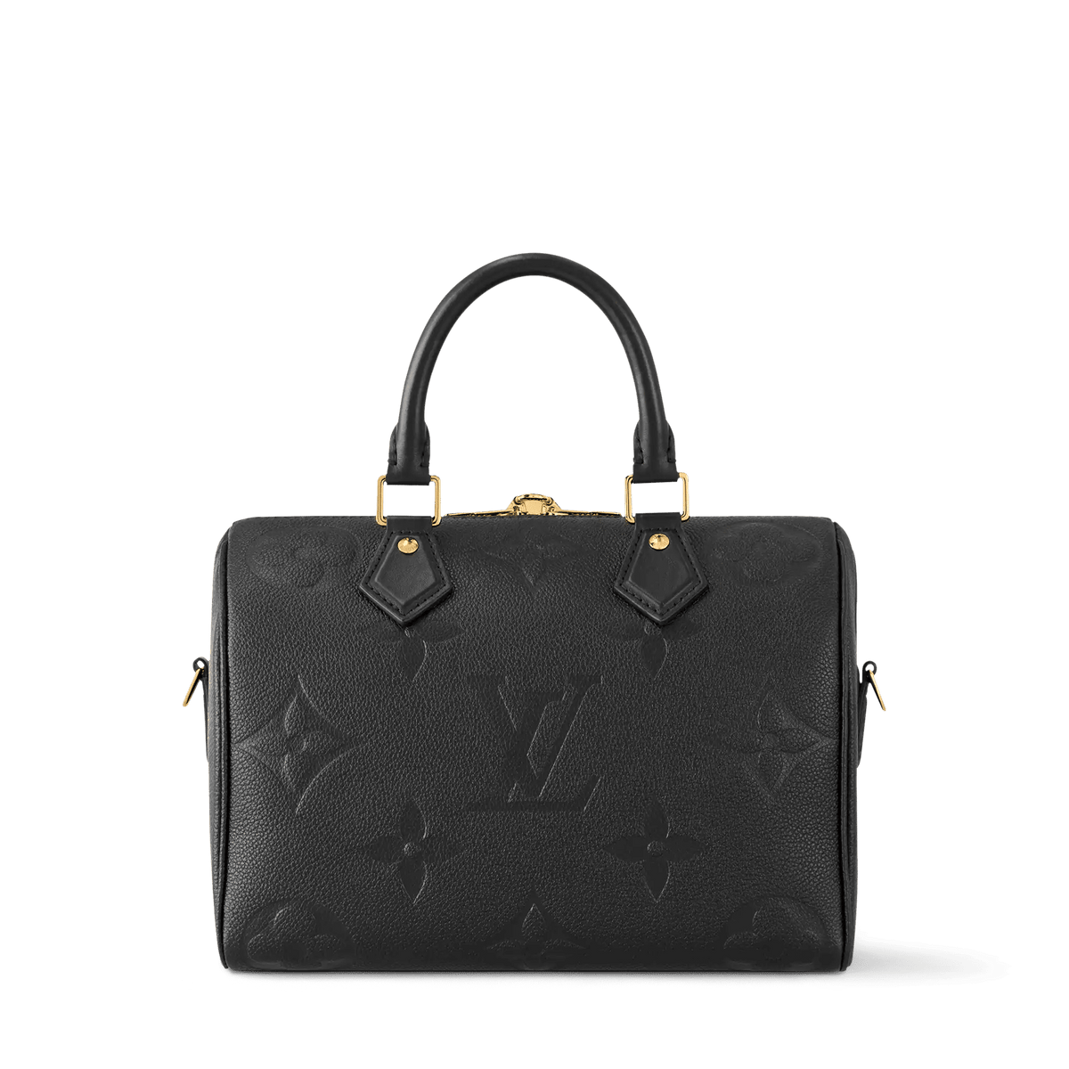 Speedy Bandoulière 25 Black Monogram Empreinte Leather Handbag M58951