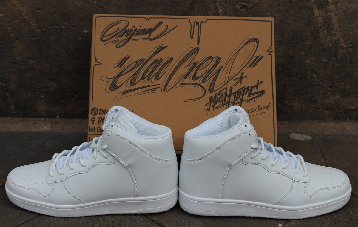 Individual Custom Dac Crew High tops "YOUR OWN DESIGN" unique handpainted Sneaker Art