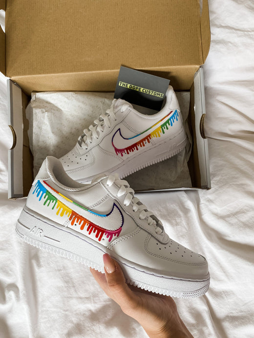 Air Force 1 Rainbow drip