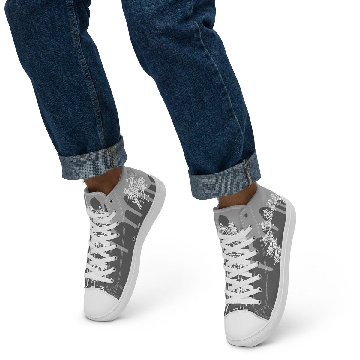 Men’s high top canvas shoes "Zephuros 1"