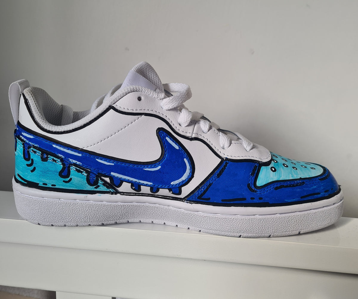 Trainers paint drips