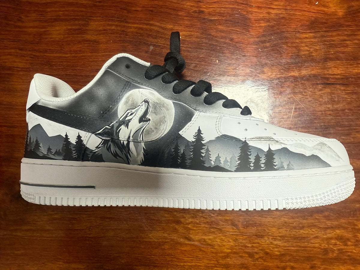 Custom Hand-Painted Nike Air Force 1 Shoes – Your Photo/Art/Design on AF1 Sneakers
