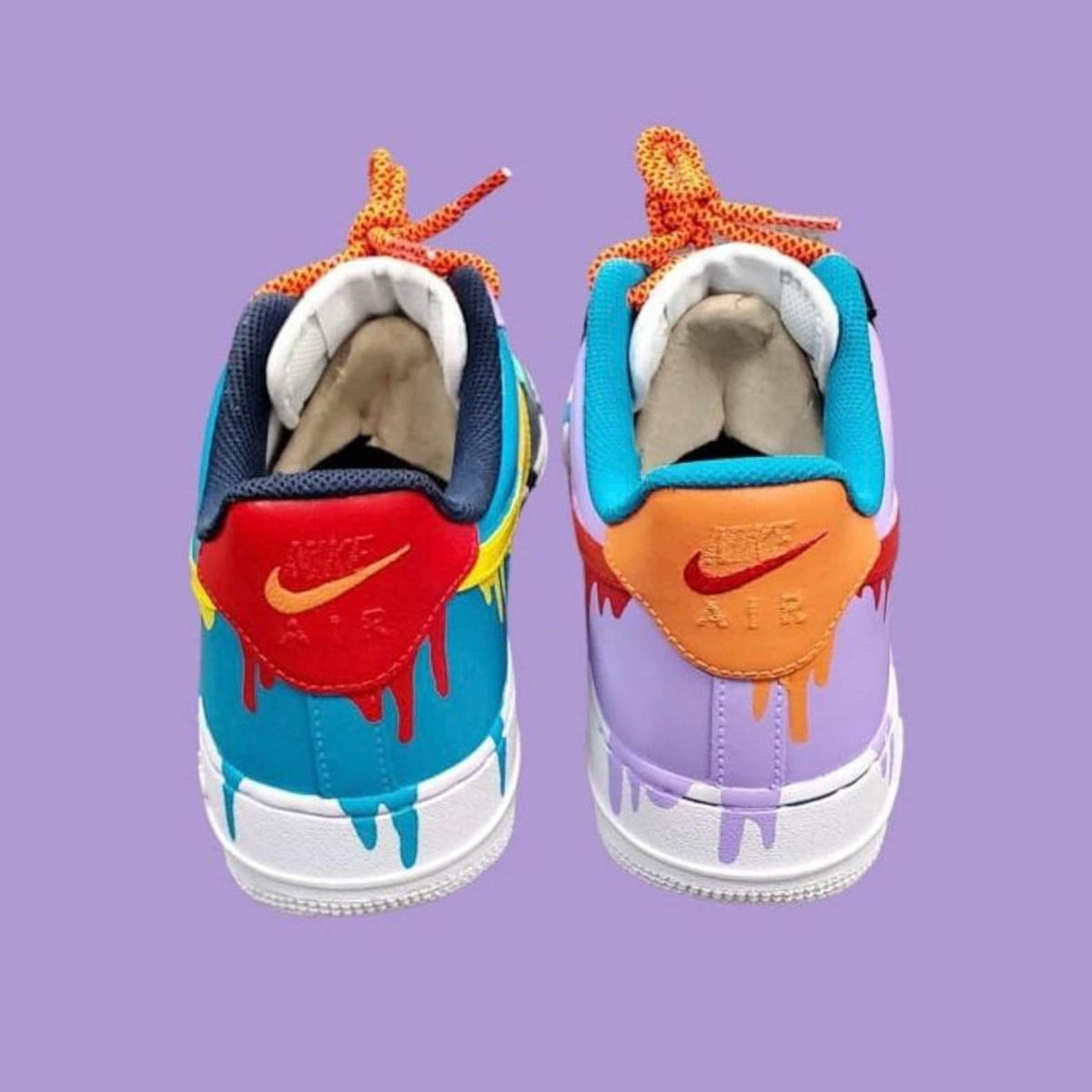 Custom “Jalen Drip” Air Force 1 Shoes