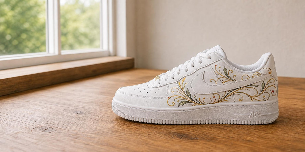 Nike Air Force 1 hand-painted – personalized sneakers made to order