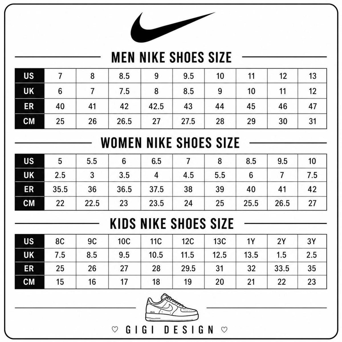 Air Force 1 Sneaker customize your Color “AIR” choose your color