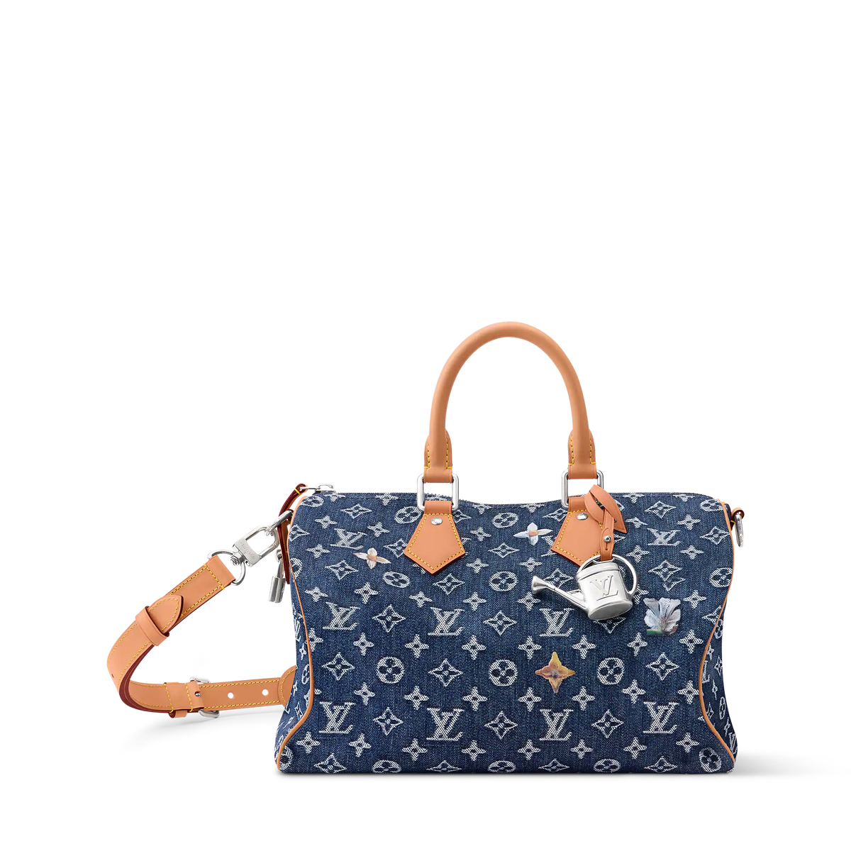 Speedy 30 Bandoulière Bag Damoflage Indigo Shoes