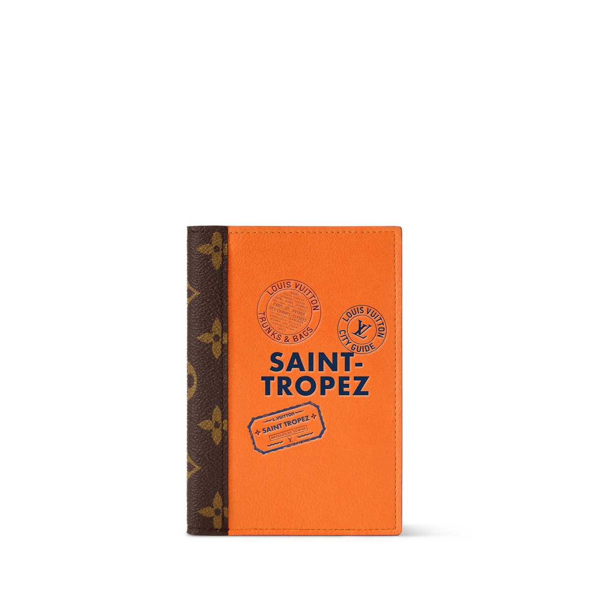 Passport Cover City Guide Cowhide Leather Travel Wallet M29101