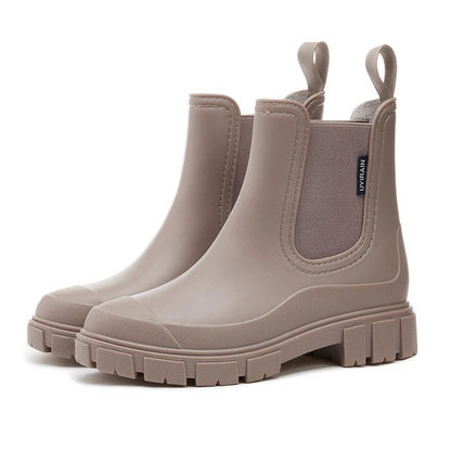 Women's Chelsea Rain Boots Waterproof Anti-Slip Outdoor