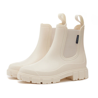 Women's Chelsea Rain Boots Waterproof Anti-Slip Outdoor