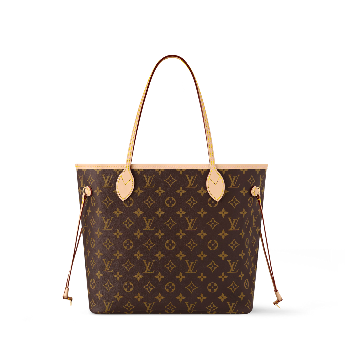Neverfull MM Tote Monogram Canvas Cherry