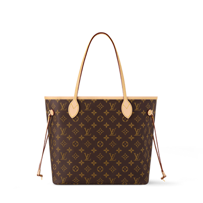 Neverfull MM Tote Monogram Canvas Cherry