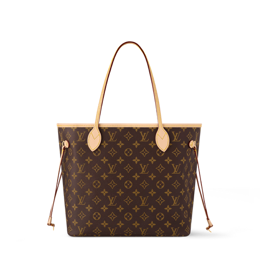 Neverfull MM Tote Monogram Canvas Cherry