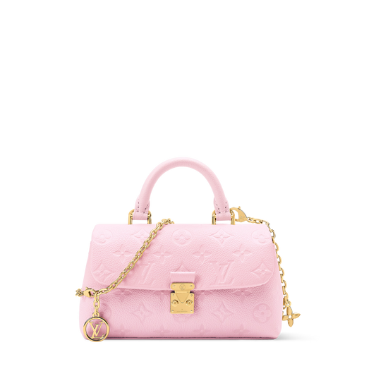 Nano Madeleine Confetti Pink Monogram Empreinte Leather Bag M29448