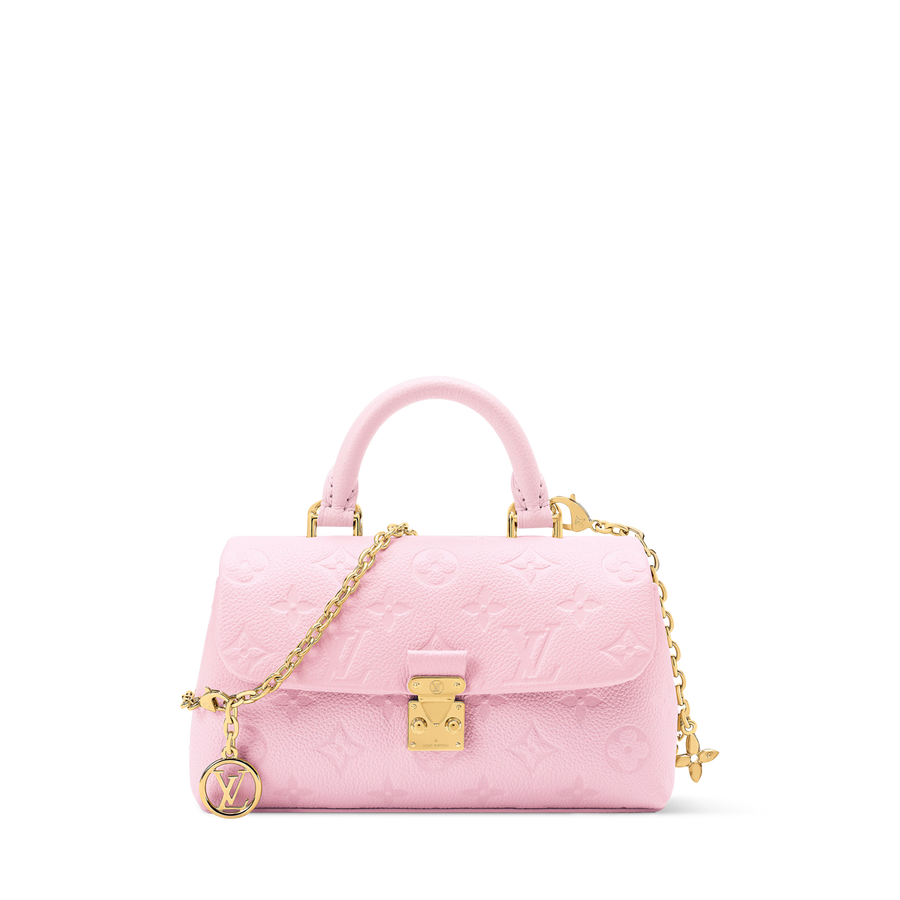 Nano Madeleine Confetti Pink Monogram Empreinte Leather Bag M29448