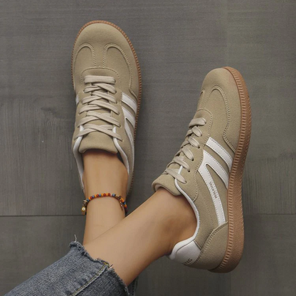 Women’s Nova Retro Colorblock Sneakers – Casual Lightweight Comfort Trainers
