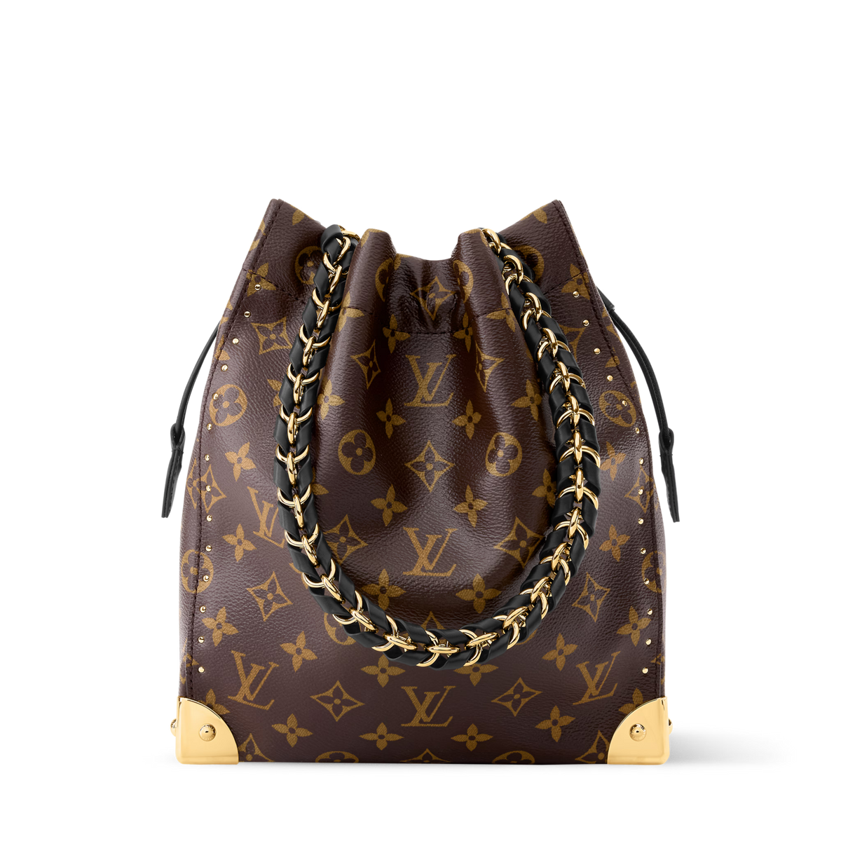 Noé Trunk Tan Calfskin Leather Bucket Bag M29131
