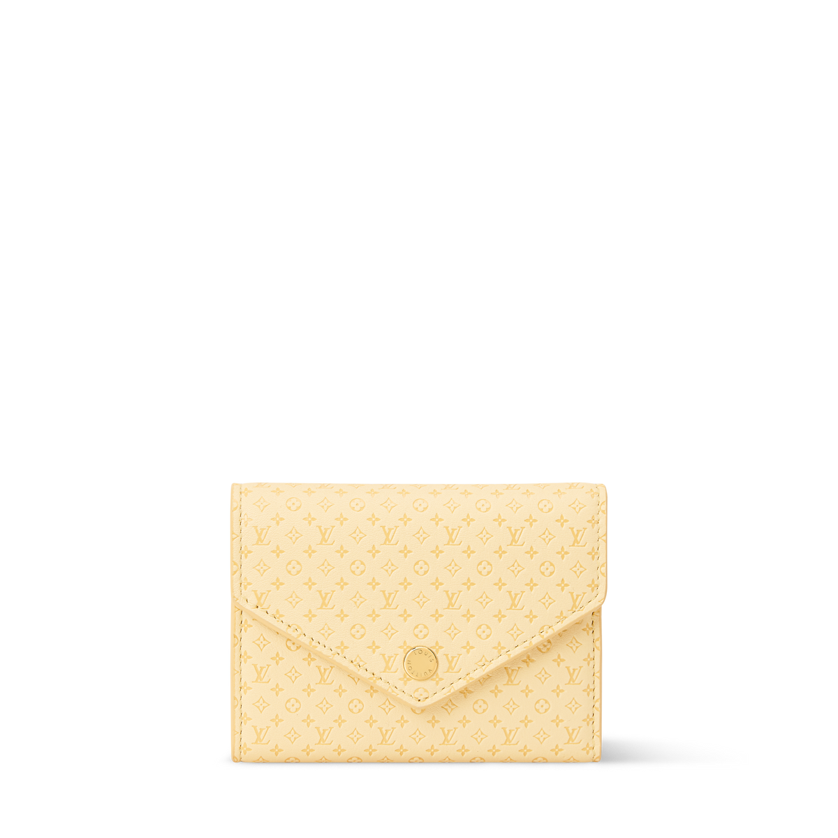 Victorine Minigram Calfskin Compact Wallet M29412