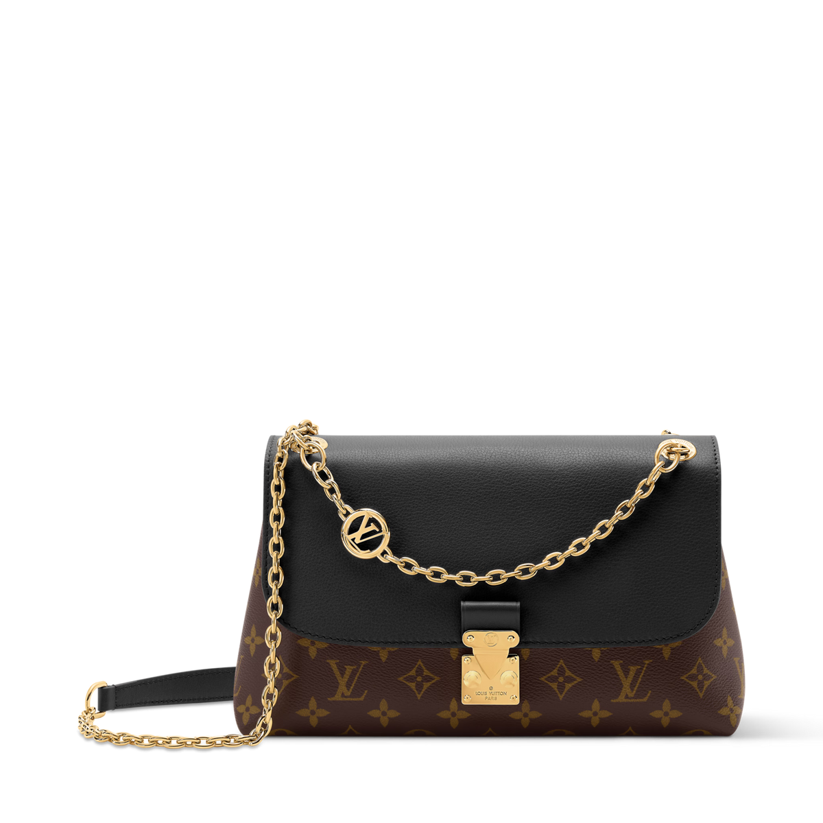 Madeleine PM Monogram Cognac Canvas Shoulder Bag