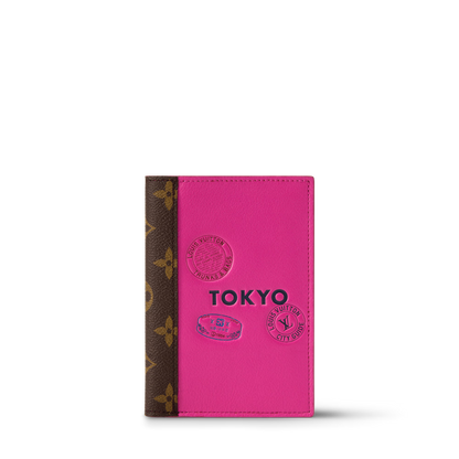 Passport Cover City Guide Cowhide Leather Travel Wallet M29108